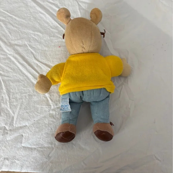 1987 Arthur Set Collection 3 Arthur Dolls 1 DW Read 1 Backpack Original PBS - Picture 10 of 15